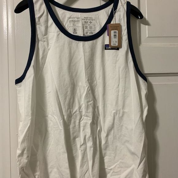 Patagonia nwt new with tags tank sleeveless tshirt shirt women's xl cotton - Picture 1 of 6